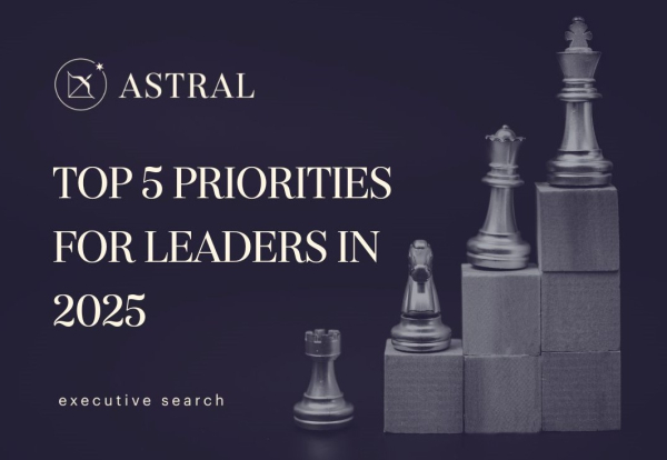 Top 5 priorities for leaders in 2025